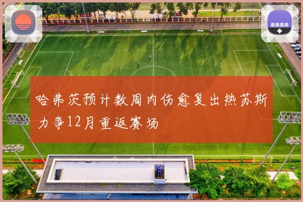 哈弗茨预计数周内伤愈复出热苏斯力争12月重返赛场