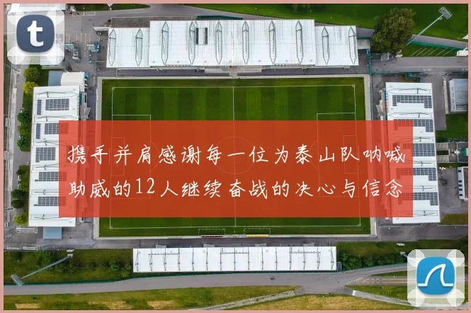 携手并肩感谢每一位为泰山队呐喊助威的12人继续奋战的决心与信念